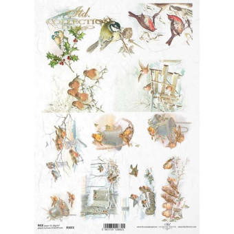 ITD COLLECTION ДЕКУПАЖНА ОРИЗОВА ХАРТИЯ А4 - R1021