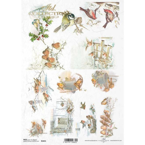 ITD COLLECTION ДЕКУПАЖНА ОРИЗОВА ХАРТИЯ А4 - R1021