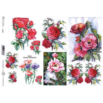 ITD COLLECTION DECOUPAGE RICE PAPER A4 - R1224