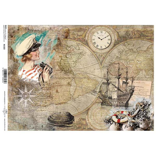 ITD COLLECTION ДЕКУПАЖНА ОРИЗОВА ХАРТИЯ А4 - R1322
