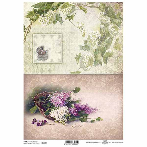 ITD COLLECTION ДЕКУПАЖНА ОРИЗОВА ХАРТИЯ А4 - R1409