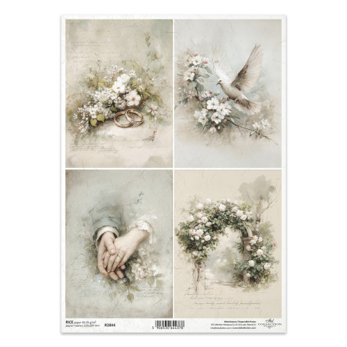 ITD COLLECTION ДЕКУПАЖНА ОРИЗОВА ХАРТИЯ А4 - R2844