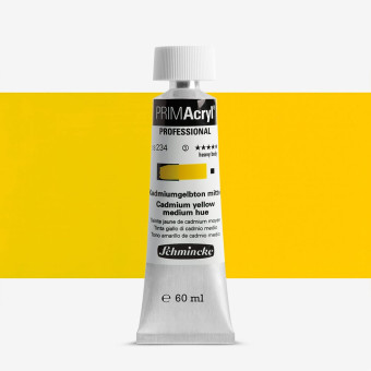 SCHMINCKE АКРИЛНА БОЯ 60 МЛ PRIMACRYL CADM YELLOW MEDIUM HUE