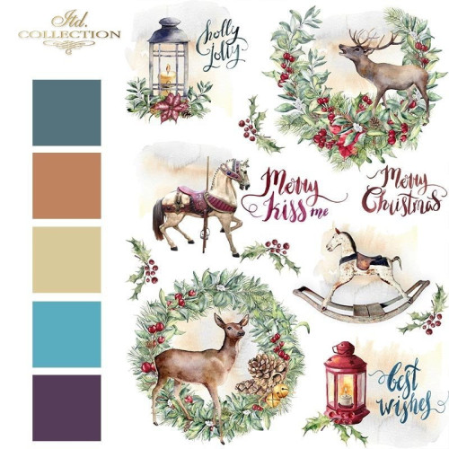 ITD COLLECTION ДЕКУПАЖНА ОРИЗОВА ХАРТИЯ А3 - R0483L