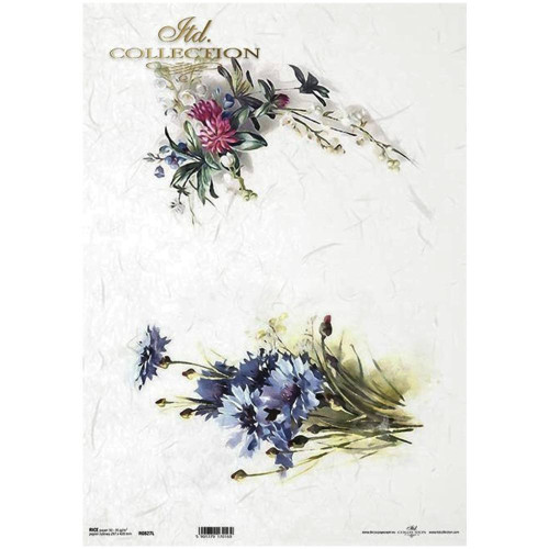 ITD COLLECTION DECOUPAGE RICE PAPER A3 - R0827L