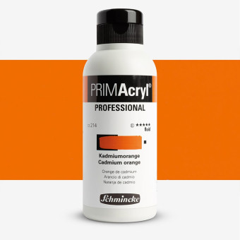 SCHMINCKE АКРИЛНА БОЯ 250 МЛ PRIMACRYL CADMIUM ORANGE FLUID