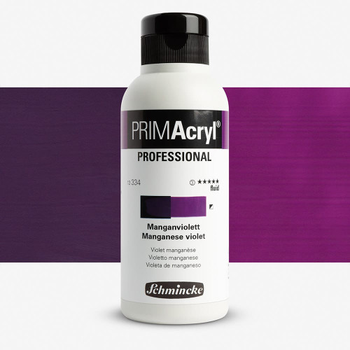 SCHMINCKE АКРИЛНА БОЯ 250 МЛ PRIMACRYL MANGAN VIOLET FLUID