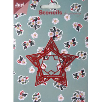 JOY CRAFTS ШАБЛОНИ ЗА ЕМБОСИНГ - 6001/0024