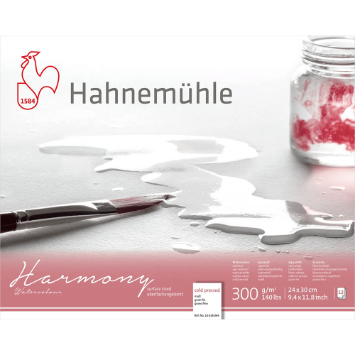 HAHNEMUHLE СКИЦНИК HARMONY MATT 24/30СМ, 300ГР, 12Л.
