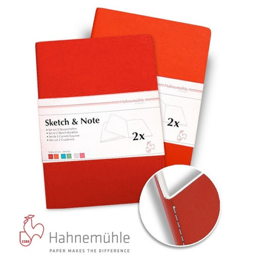HAHNEMUHLE SKETCHBOOK SKETCH & NOTE 125 G, A5