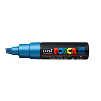 POSCA ACRYLIC MARKER PC-8K, 8 MM - METALLIC BLUE