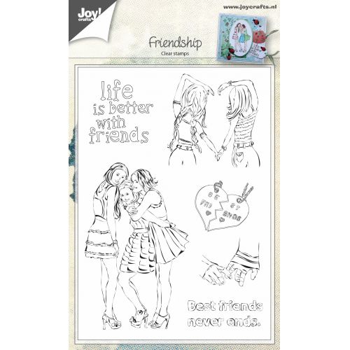 JOY CRAFTS СИЛИКОНОВИ ПЕЧАТИ - 6410/0450