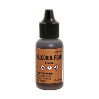 TIM HOLTZ ALCOHOL INK PEARL 14 ML MINERAL - TAN 65111