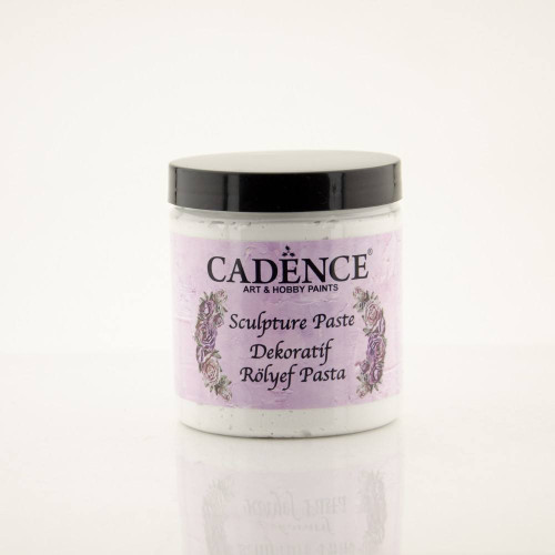 CADENCE РЕЛЕФНА СКУЛПТУРНА ПАСТА 250 МЛ. - БЯЛА