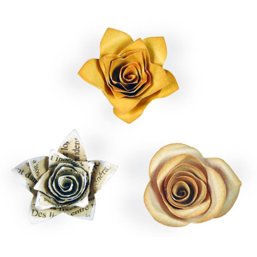 SIZZIX DIE CUTTING - FLOWERS, 3-D # 3