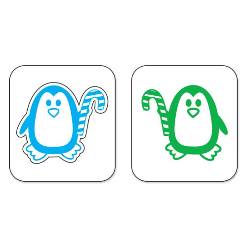 SIZZIX EMBOSSLITS ЩАНЦИ ЗА ИЗРЯЗВАНЕ - PENGUIN W/CANDY CANE