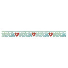 SIZZIX STRIP DIES FOR CUTTING - FLOWER & HEART CHARMS