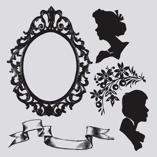 SIZZIX FRAMELITS ЩАНЦИ ЗА ИЗРЯЗВАНЕ - SILHOUETTES