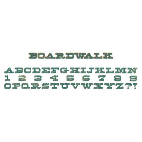SIZZIX STRIP ЩАНЦИ ЗА ИЗРЯЗВАНЕ - BOARDWALK