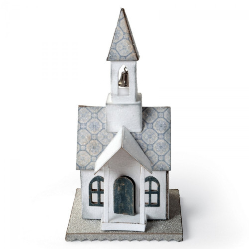 SIZZIX BIGZ ЩАНЦИ ЗА ИЗРЯЗВАНЕ - VILLAGE BELL TOWER
