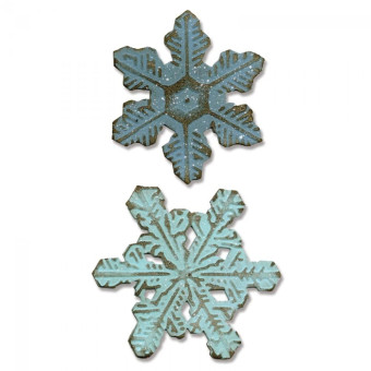 SIZZIX BIGZ ЩАНЦИ ЗА ИЗРЯЗВАНЕ - SNOWFLAKE DUO