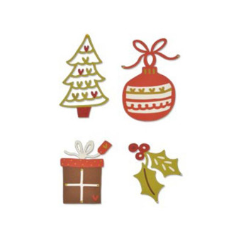 SIZZIX THINLITS ЩАНЦИ ЗА ИЗРЯЗВАНЕ - FESTIVE FANCIES