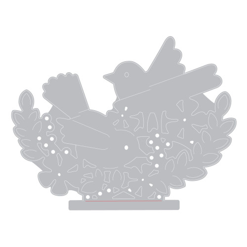 SIZZIX THINLITS ЩАНЦИ ЗА ИЗРЯЗВАНЕ - INTERLACING BIRDS