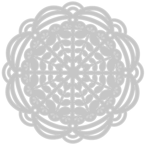 SIZZIX THINLITS ЩАНЦИ ЗА ИЗРЯЗВАНЕ - HEARTH MANDALA