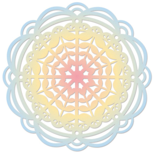 SIZZIX THINLITS ЩАНЦИ ЗА ИЗРЯЗВАНЕ - HEARTH MANDALA