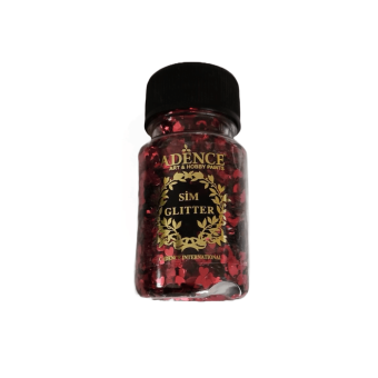 CADENCE GLITTER 45 ML - RED HEARTH