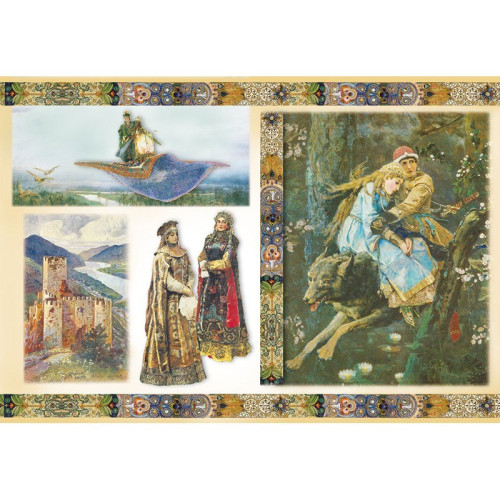 STAMPERIA DECOUPAGE RICE PAPER 48/33 - DFS163
