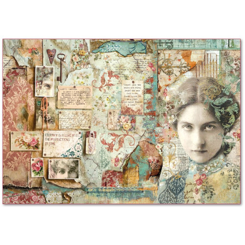 STAMPERIA DECOUPAGE RICE PAPER 48/33 - DFS387