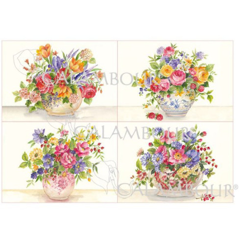 CALAMBOUR ДЕКУПАЖНА ХАРТИЯ 45/30 СМ - RP 69