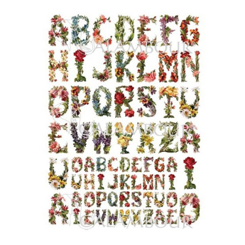 CALAMBOUR DECOUPAGE PAPER 48/33 CM - PAU 77