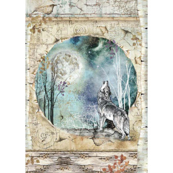 STAMPERIA DECOUPAGE RICE PAPER A4 - DFSA4388