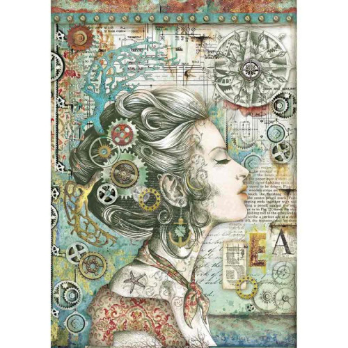 STAMPERIA DECOUPAGE RICE PAPER A4 - DFSA4430