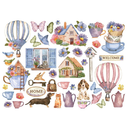 STAMPERIA DIE CUTS DFLDC72