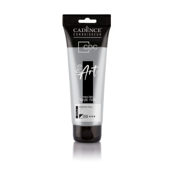 CADENCE АКРИЛНА БОЯ HEAVY BODY PRO ART 120 МЛ. - SILVER 519