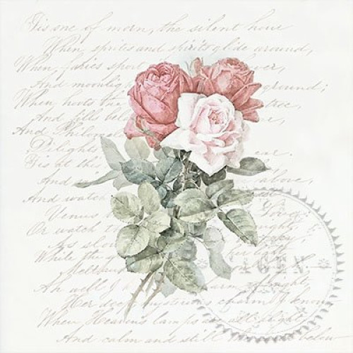 SAGEN VINTAGE NAPKINS FOR DECOUPAGE 33/33 CM - 80083