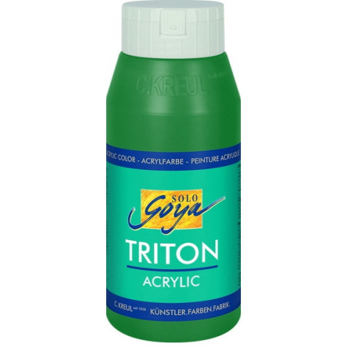 SOLO GOYA АКРИЛНА БОЯ TRITON 750 МЛ. - DARK GREEN