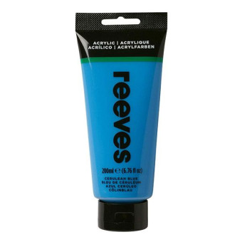 REEVES АКРИЛНА БОЯ 200 МЛ - CERULEAN BLUE 8381360