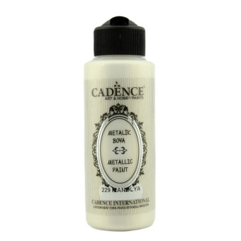 CADENCE АКРИЛНА БОЯ МЕТАЛИК 120 МЛ. - MAGNOLIA 229
