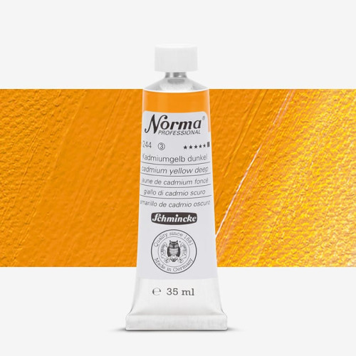 SCHMINCKE МАСЛЕНА БОЯ NORMA PROFESSIO 35 ML CADM YELLOW DEEP
