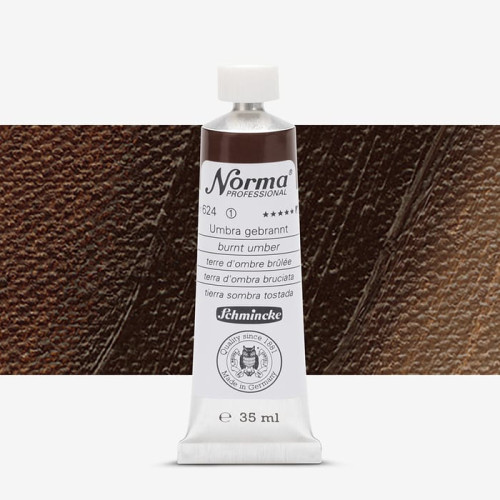 SCHMINCKЕ МАСЛЕНА БОЯ NORMA PROFESSIONAL 35 ML BURNT UMBER