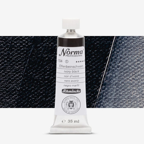 SCHMINCKЕ МАСЛЕНА БОЯ NORMA PROFESSIONAL 35 ML IVORY BLACK