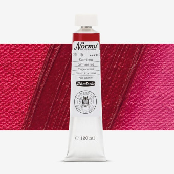 SCHMINCKE OIL PAINT NORMA PROFESSIONAL 120 ML CARMINE RED