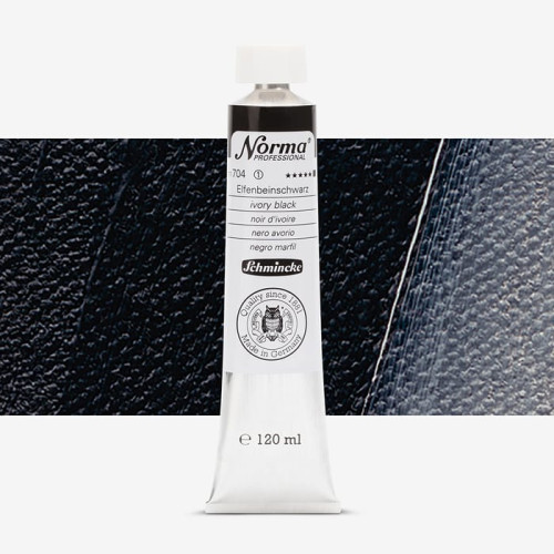 SCHMINCKЕ МАСЛЕНА БОЯ NORMA PROFESSIONAL 120 ML IVORY BLACK
