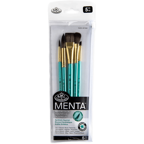 R&L MENTA ЧЕТКИ СИНТЕТИКА КОМПЛЕКТ 5 БР RMEN-SET882