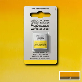 W&N АКВАРЕЛНА БОЯ PROFESSIONAL H/PAN - CADMIUM YELLOW
