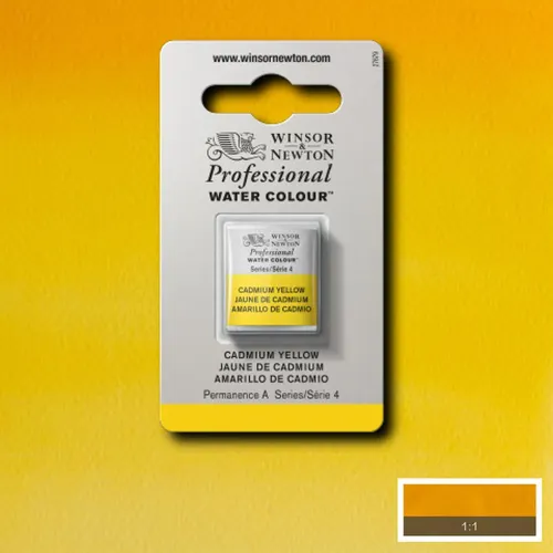 W&N АКВАРЕЛНА БОЯ PROFESSIONAL H/PAN - CADMIUM YELLOW